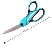 SINGER ProSeries 8.5-Inch Heavy-Duty Bent Fabric Scissors with Comfort Grip