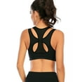 thumbnail image 5 of Women High Impact Sports Bras Running Bra Seamless Wirefree Molded Cups Workout Top Vest Activewear, 5 of 8