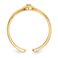 thumbnail image 2 of 14k .01ct Diamond Heart Toe Ring Size, 2 of 3