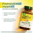 thumbnail image 4 of MegaFood Vitamin D3 1000 IU (25 mcg) - Immune, Bone, Teeth & Muscle Support - 90 Servings, 4 of 9