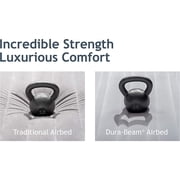 Intex 22 Queen Dura-Beam Deluxe Comfort Plush Airbed w/ Fiber Tech Technology