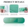 thumbnail image 6 of Triani 3Pcs Car Funny Bandage Large Bumper Sticker 10* 2.72 inch Band-Aid Shape Car Bumper Sticker for Car Vans Vehicle Scratch Cover Body Windows(Green), 6 of 7