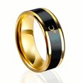 thumbnail image 4 of Ring for Lovers Smart Temperature Ring Display Ring Men and Women Gift, 4 of 6