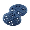 thumbnail image 3 of 2 mini espinilleras de fútbol para entrenamiento de fútbol, ​​accesorios de protección Azul, 3 of 9