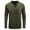 Army Green, variant on Fesfesfes Long Sleeve Shirt Men Long-Sleeve Beefy Muscle Basic Solid Pure Color Blouse Tee Shirt Top