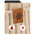 thumbnail image 5 of Soft Acrylic Winter Set for Men Women Warm Knit Hat Scarf Gloves for Travel Walking Park Scarf a Hat Gloves, 5 of 5