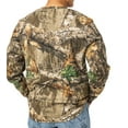 thumbnail image 4 of Realtree Men’s Long Sleeve  Hunting Cotton Shirt, Advantage Classic Camo, Relaxed Fit, Size S- 5X, 4 of 7