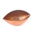 thumbnail image 4 of De Kulture Works Pure Copper Trinetra Pod Voltive T Light Holder Candle Bowl Diya 5x2.5x2.75 (LWH) inches, 4 of 5