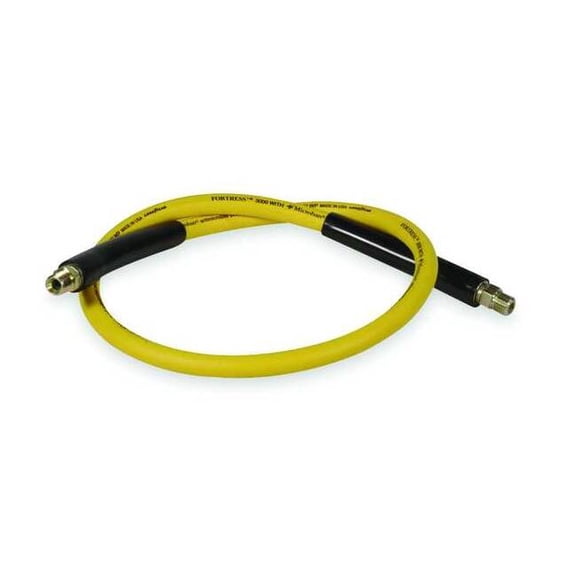 Continental 3/8" ID x 50 ft Rubber Coupled Washdown Hose 3000 PSI YL 20308401