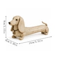 thumbnail image 2 of Dachshund Figurine Vintage Style Dog Statue, Decorative Ornament for Entryway, Coffee Table, Desk, Shelf and Home Office, 2 of 5