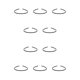 thumbnail image 1 of Sonducket Diadema de 10 piezas para niña, diadema personalizada a la moda, banda para el pelo con estilo DIY, banda para el pelo, trabajo, escuela, Accesorio para el cabello Tipo 1 Sonducket AP016446-01, 1 of 6