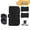 Black, variant on Car Inflatable Bed, PVC Flocking, Repair Kit with Electric Pump And Storage Bag, Travel Camping Car Inflatable Bed, Suitable for RV, Car Rear Seat, SUV Mattress
