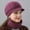 H, variant on Newsboy Cap for Women Cancer Headwear Chemo Hat Ladies Head Coverings Scarf Set