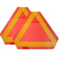 thumbnail image 4 of 2pcs Triangle Réflecteur pour Signe d'Avertissement de Triangle de Voiture Signe de Véhicule en Mouvement Lent, 4 of 7