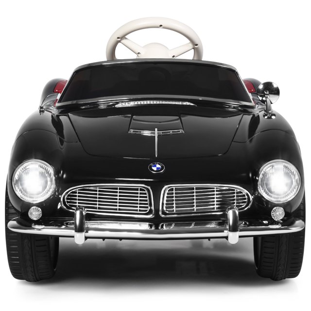 Patiojoy 12V Kids Ride On Car Toy BMW 507 Licensed Electric Vehicles with Remote Control Black