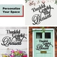 thumbnail image 6 of 15in/18in Classic Thankful Grateful Blessed Wall Decor Wall Signs for Home Decor Entryway, 6 of 6