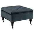 thumbnail image 1 of Serta at Home Abbot Square Tufted Storage Ottoman in Cobalt Blue, 1 of 5