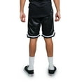 thumbnail image 2 of Victorious Men's Double Layered Drawstring Mesh Basketball Shorts with Zippered Pockets, up to 5X, 2 of 7
