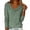 Green, variant on Active Tops Women Elegant Eyelet Knit Top for Everyday and Long Sleeve Neck Blouse with Soft Texture for Spring and Fall Blue L