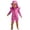 c-812Hot Pink472, variant on MEZZALL Children Girls Long Sleeve O-Neck Zip Up One-Pieces Monokini Swimsuit With Sun Hat For Baby Rash guard Fashionable Summer Flower Print Beachwear