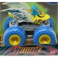 thumbnail image 5 of Hot Wheels Monster Trucks 1:64 Scale Diecast Glow in The Dark Battitude, 5 of 6