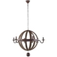 thumbnail image 2 of Modway Catapult Chandelier, Brown, 2 of 5