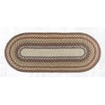thumbnail image 3 of Earth Rugs 02-300 Honey-Vanilla-Ginger Oval Rug, 3 of 4