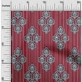 thumbnail image 1 of oneOone Georgette Viscose Fabric Ethnic Ikat Printed Craft Fabric BTY 42 Inch Wide, 1 of 4
