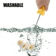 thumbnail image 3 of Minkissy 1 Pc Pipe Paint Brush Arc Design White Iron for Maintenance Work, 3 of 8