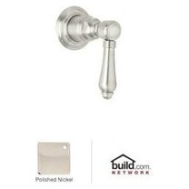 Rohl Italian Bath Trim Package Only No Rough To Volume Control In Polished Nickel With Metal Lever