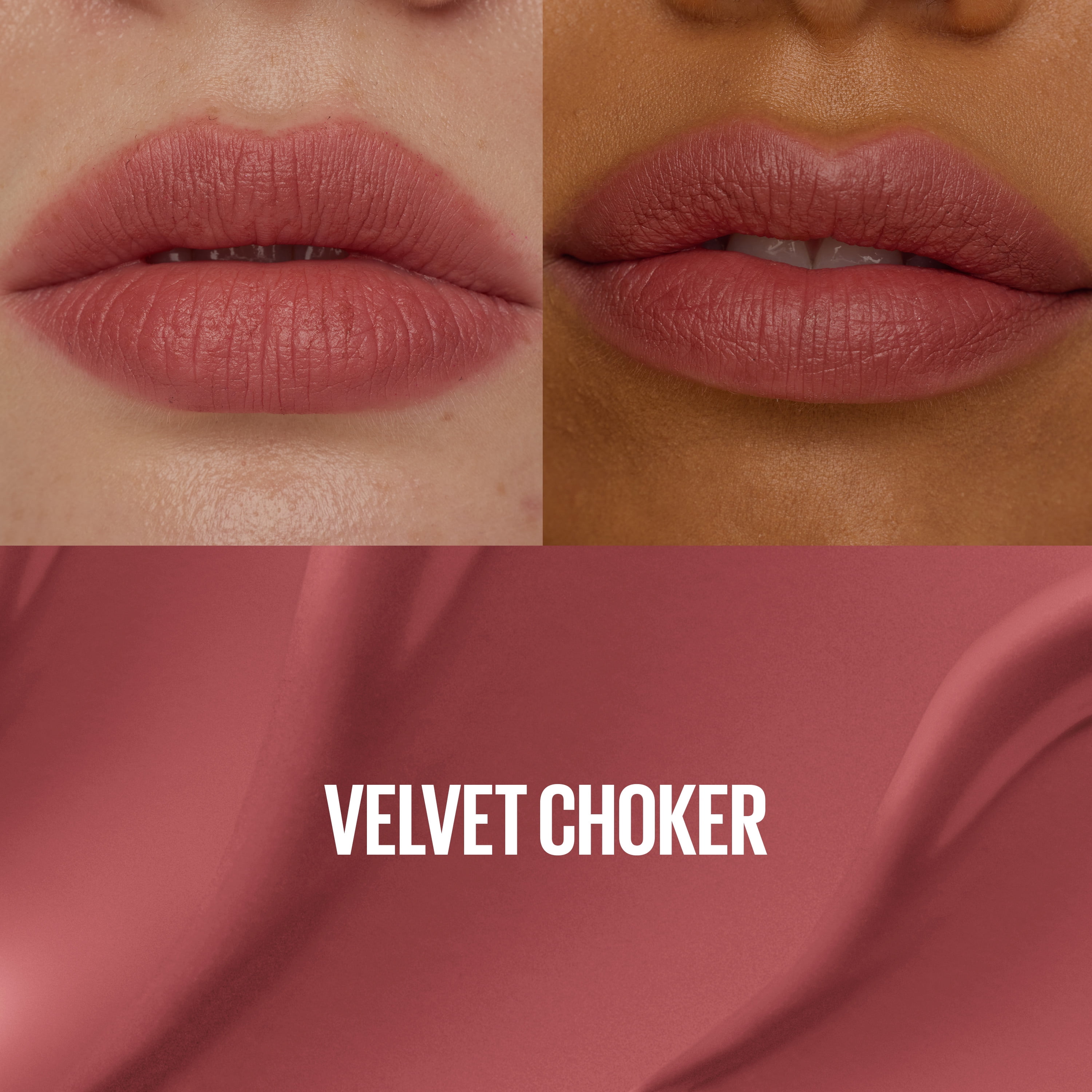 Maybelline Super Stay Teddy Tint Long Lasting Matte Lip Tint, Velvet Choker, 0.17 fl oz
