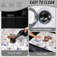 thumbnail image 5 of COEQINE Universal Car Trunk Liner for Dogs, All Weather SUV Cargo Mat Non-Slip Backing Trunk Protector Mat Fits Most Cars, SUVs & Trucks, Highland Cow Floral Violet, 5 of 7