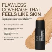 Palladio BUILD + BLEND Foundation Stick, Contour Stick for Face, Professional Makeup for Perfect Look, 0.25 Ounce (Porcelain)