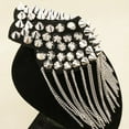 thumbnail image 4 of Brooch Charming Tassel Chain Punk Style Shoulder Board Mark Brooch Badges for Party, 4 of 8