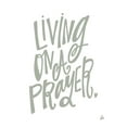 thumbnail image 2 of Barrett, Erin 25x32 Black Ornate Wood Framed with Double Matting Museum Art Print Titled - Living on a Prayer, 2 of 4