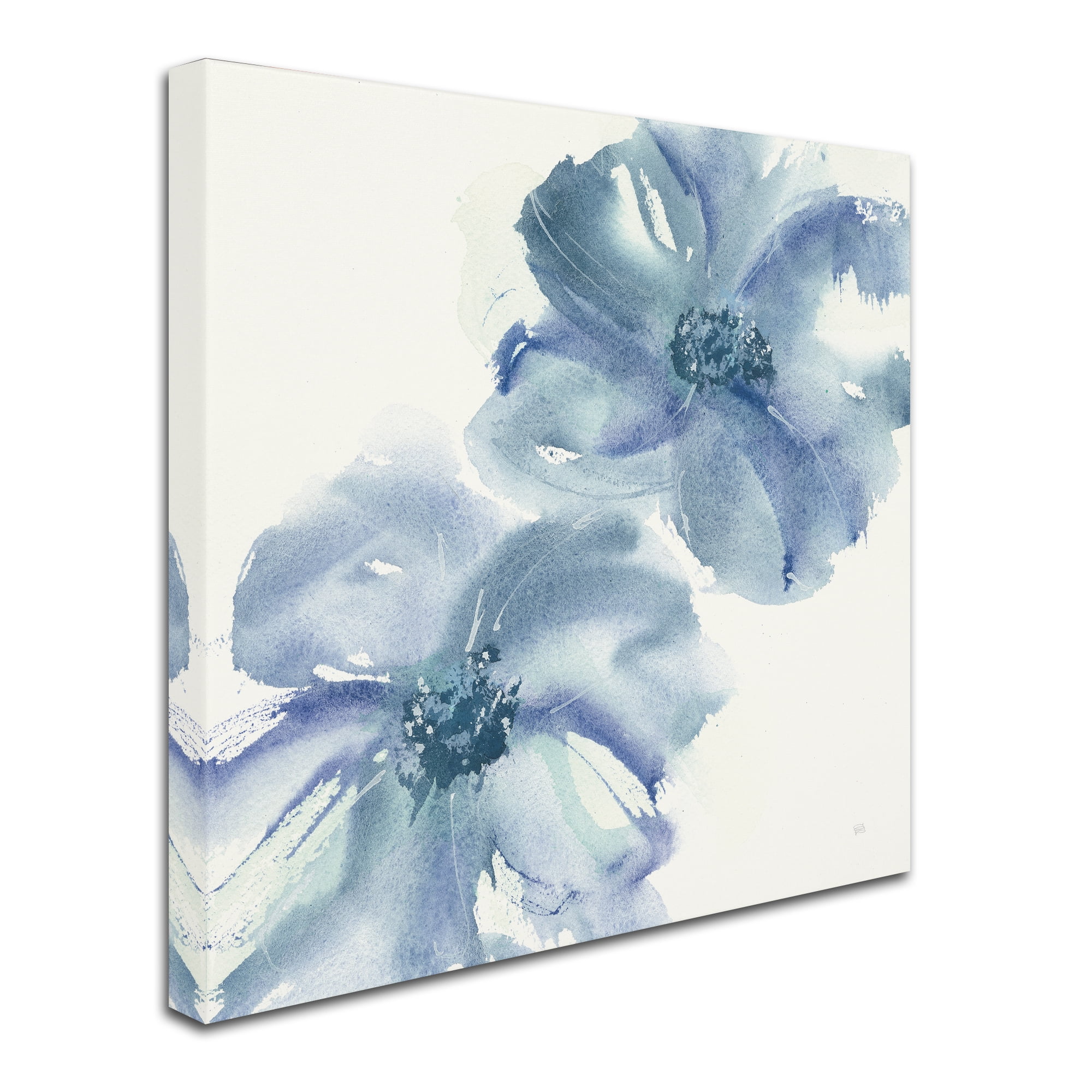 Trademark Fine Art 'Indigo Mint II' Canvas Art by Chris Paschke