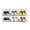 Clear, variant on odorsTT Shoe Rack Clear Stackable Shoe Organizer Hard Sturdy Shoe Storage Thickened Plastic Shoe Boxes for Closet, Display Case with Lids - White-6pcs-XXL