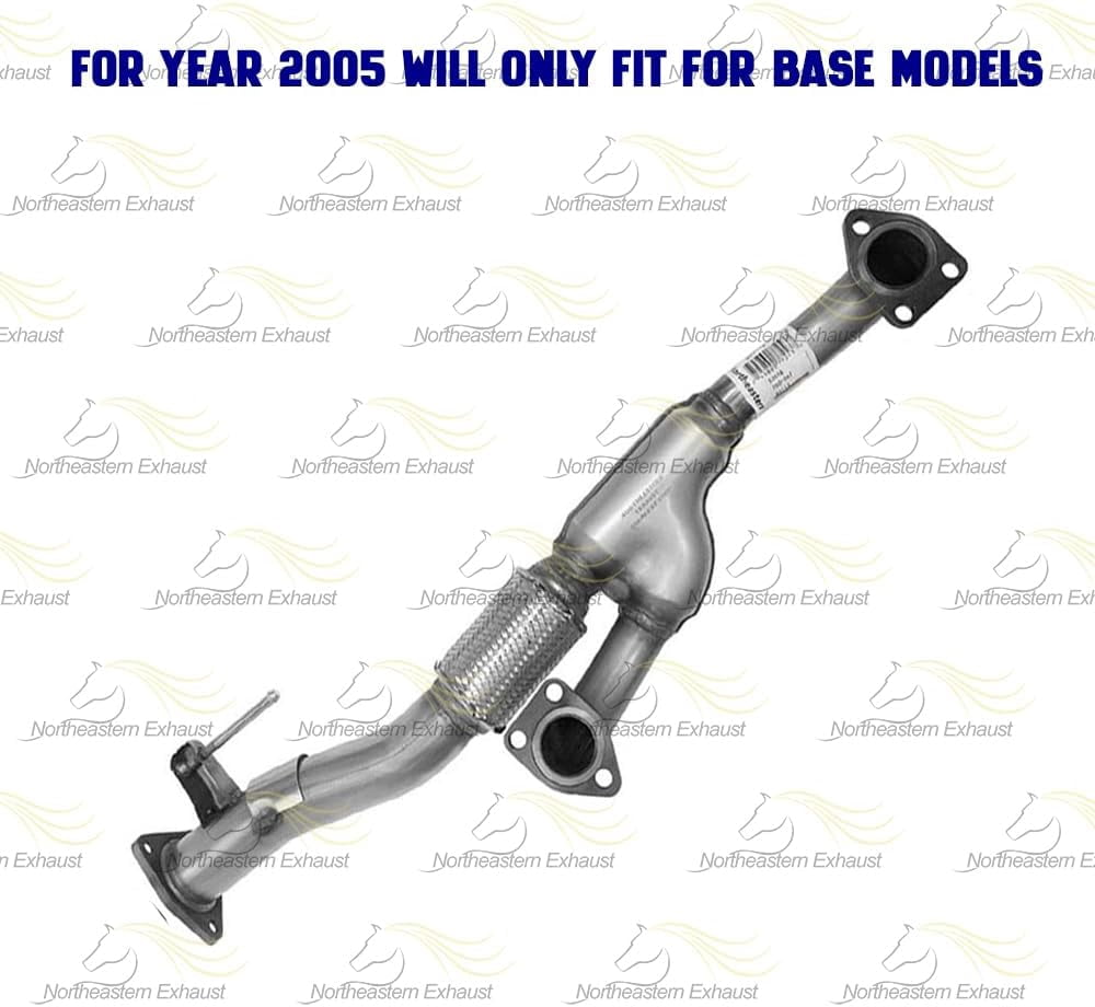 Northeastern Exhaust Stainless Steel Front Flex Y-Pipe Fits 2003–2007 Honda Accord 3.0L Sedan – Direct Fit