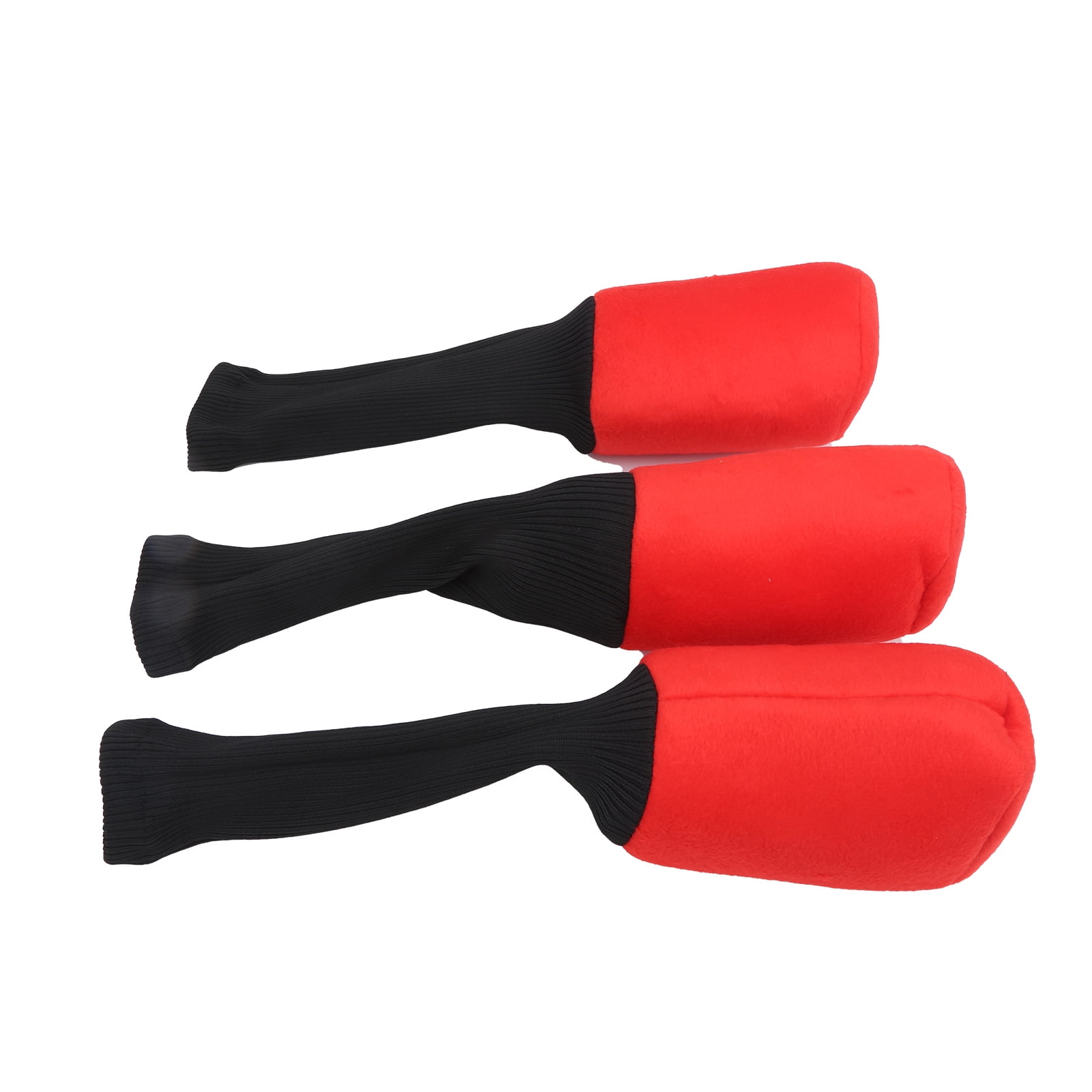 3pcs Durable Head Golf Cover Headcover Clubs Cover Protector for Driver Fairway Wood Head
