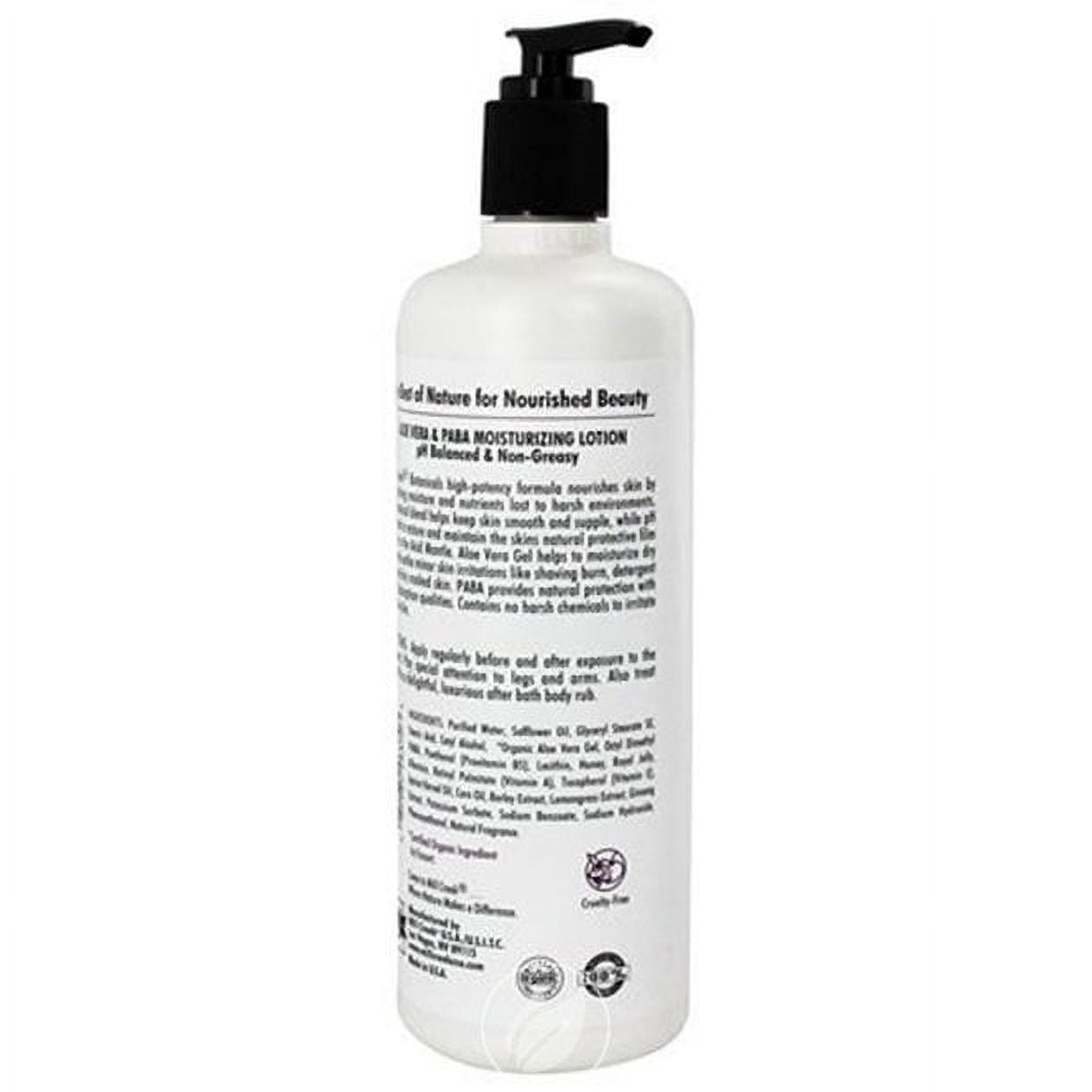 Mill Creek Aloe Vera and PABA Moisturizing Lotion Natural Sunscreen 16 fl Oz