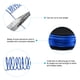thumbnail image 3 of Uxcell Alambre de Aluminio de 75.5 pies, 1Pc Alambre de Aluminio para Manualidades de Joyería 1mm 18 Gauge para Hacer Joyería, Azul, 3 of 6