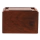 thumbnail image 2 of 1Pc Incense Box Square Hollow Rosewood Practical Incense Burner (Dark Red), 2 of 5