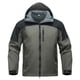 thumbnail image 2 of Ceisia Men's Regular Fit Waterproof Windproof Fleece-Lined Softshell Jacket | Outdoor Hooded Multi-Functional Jacket Gifts, 2 of 9