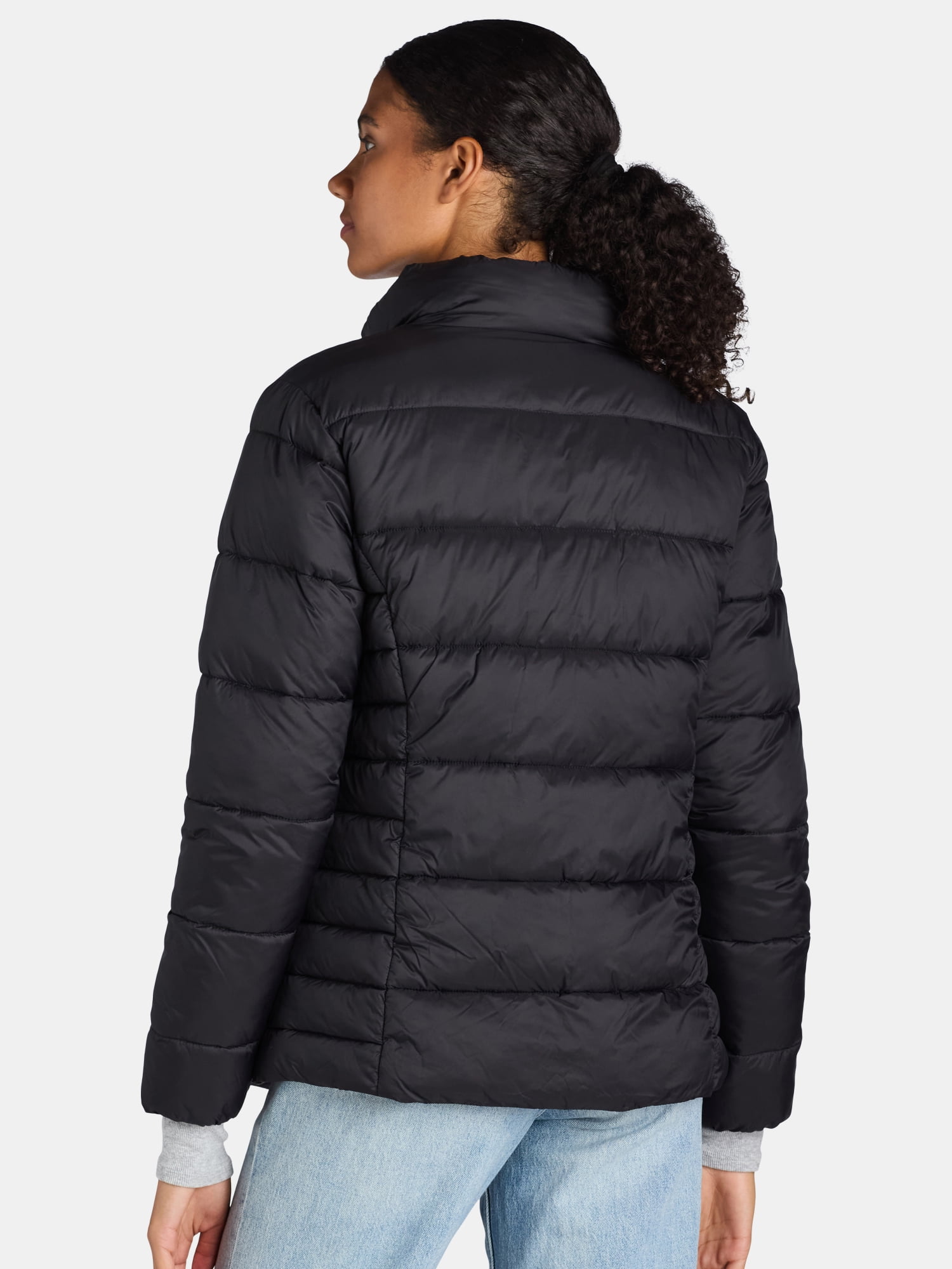 Time and Tru Women's and Women's Plus Core Puffer, Sizes XS - 3X