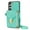 Mint, variant on ELEHOLD Crossbody Wallet Case for Samsung Galaxy S23 6.1",Premium Leather Case with Card Holders Zipper Pocket Metal Snap Stand Function Detachable Shoulder Strap Luxury Case for Women,Mint