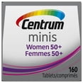 thumbnail image 3 of Centrum Women 50+ Multivitamin and Multimineral Supplement, Mini Tablets, 160 Count, 3 of 3