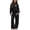 Black, variant on Cethrio Girls Athletic Outfit Sets, Running 2 Piece Long Sleeve Casual Girls' Clothing Sets Hot Pink Size 7-8 T