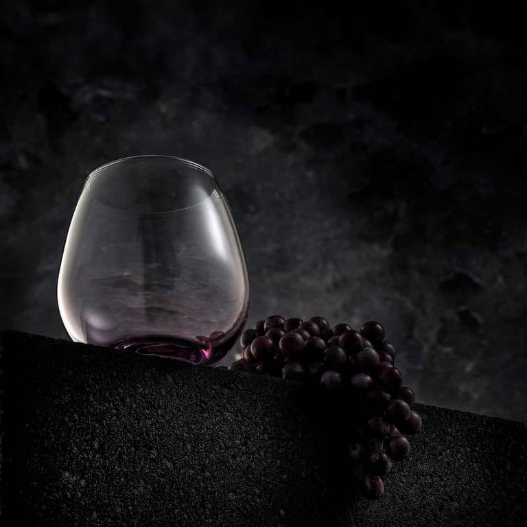 Customized Wine Glass W/Color Stem – OnlyJoyCreations