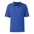 thumbnail image 5 of Stralyhd Womens Short Sleeve Polo Shirts V Neck Dressy Casual Tops Summer Collared Trendy Tees with Pockets Blue S, 5 of 6
