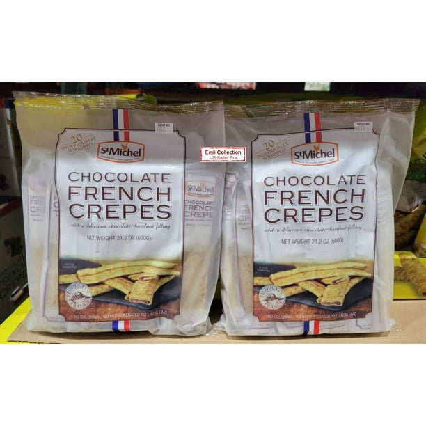 St Michel Chocolate French Crepes with Delicious ChocolateHazelnut